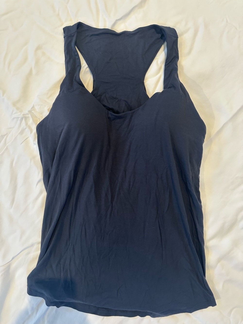 Soma 24/7 Women's Soft Racerback Bra Tank
Removeable Cups Medium NWT Polar Night